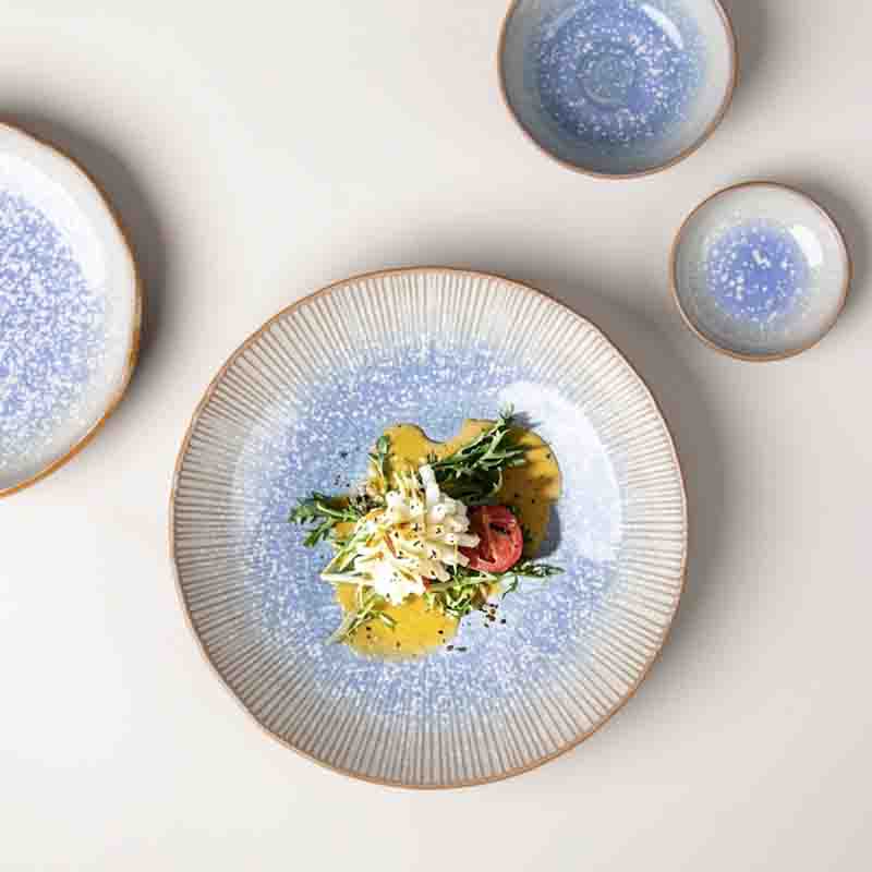 Wholesale Hotel Plates Platos de porcelana de hotel al por mayor para cenas de hotel.