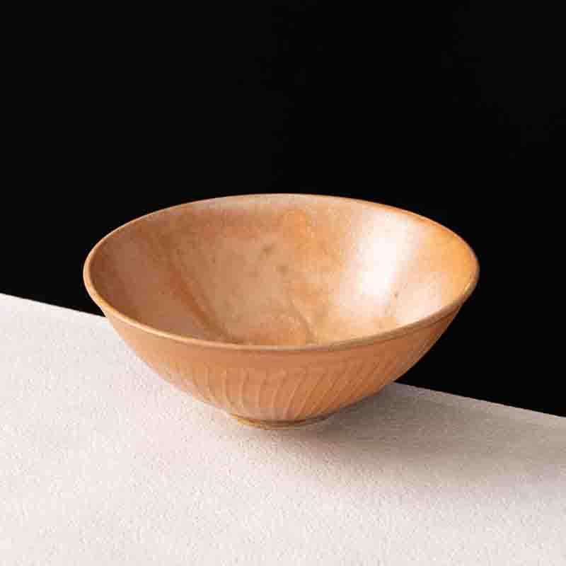 Deep Porcelain Bowl Tazón hondo de porcelana para sopa para servicio de comida comercial.