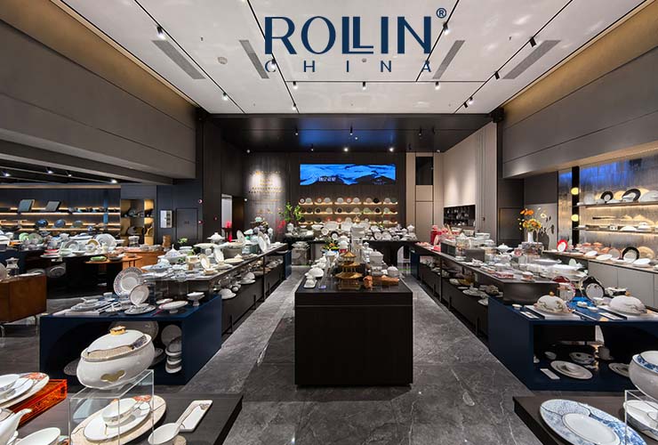 Rollin Porcelain Showroom Rollin sala de exposición de porcelana