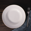 Juego de platos y tazones de restaurante de vajilla de porcelana