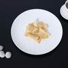 Plato Coupe de gres blanco para bodas, banquetes en restaurantes