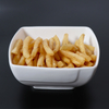 Tazón de sopa cuadrado de 80 onzas máximo, tazón de ensalada y refrigerio, porcelana