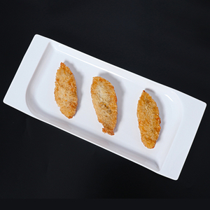 Tamaño de la pulgada (cm) LWH de la placa rectangular del vuelo de la placa de cena de la porcelana 13,25: 33,7*19,2*2,7
