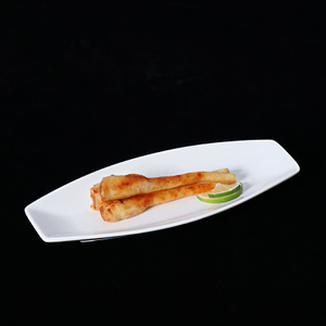 Plato Largo Blanco Plato Sushi Plato Largo Rectangular
