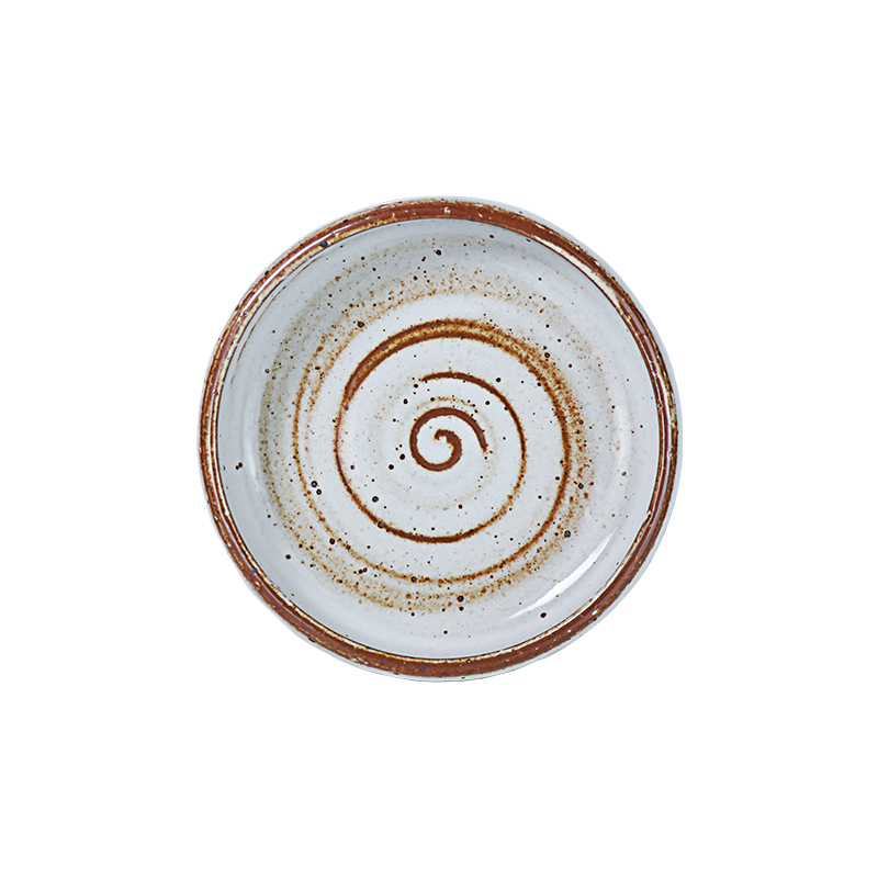 Cuenco de sopa personalizado coreano, cuenco de arroz de porcelana, platillo de cerámica, estilo rústico