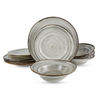 Juego de vajilla de porcelana de 12 piezas