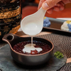 Platos pequeños de crema, platillos de cerámica, cuenco, vajilla de porcelana RROLLIN