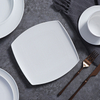Nuevo juego de platos de porcelana de hueso, platos de cena comerciales