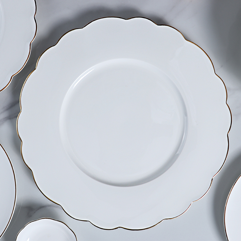 Vajilla de porcelana fina, juegos de vajilla de lujo
