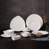 Juego de platos y tazones de restaurante de vajilla de porcelana