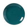 Juego de vajilla de porcelana esmaltada de color verde oscuro, precio de fábrica, juego de platos de cena verdes de cerámica para la venta