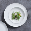 Hospitalidad que sirve platos de placa de restaurante moderno de forma irregular de cerámica de Chaozhou