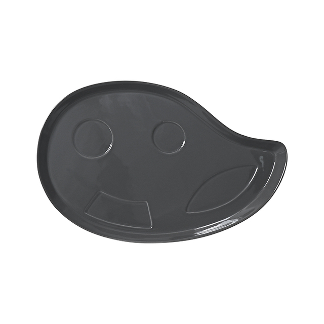 Plato de porcelana para restaurante, placa personalizada irregular, precio de fábrica OEM/ODM, fabricante de cerámica Chaozhou