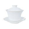 Tazas de té chinas tradicionales Taza de café de porcelana de hueso
