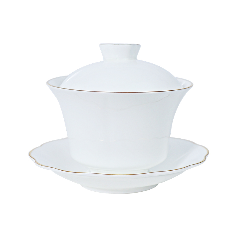Tazas de té chinas tradicionales Taza de café de porcelana de hueso