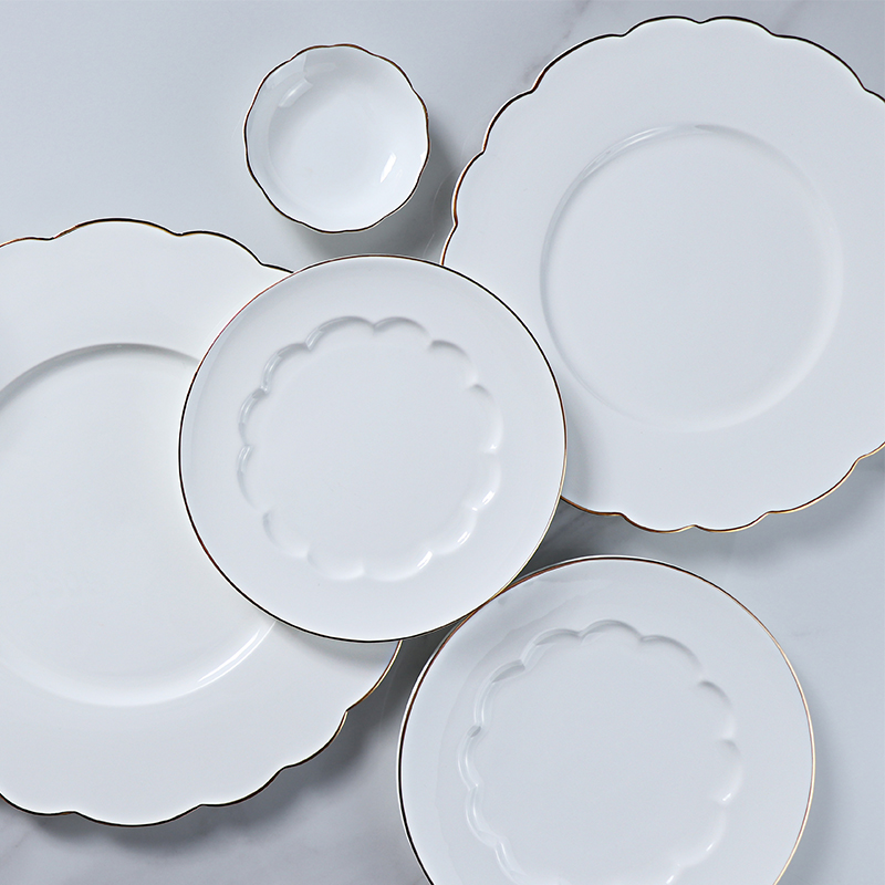 Vajilla de porcelana fina, juegos de vajilla de lujo