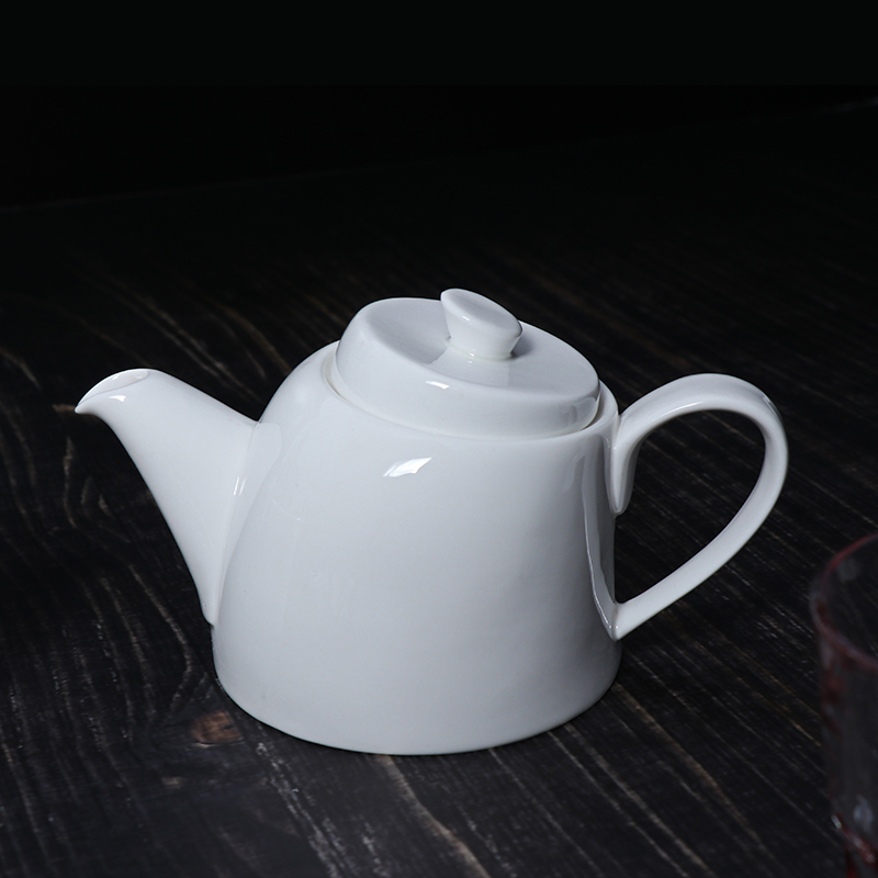 El sistema del regalo del día de la mujer modificó la porcelana determinada para requisitos particulares de cerámica del sistema de las tazas de café de la tetera del diseño de la señora confiada 