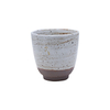 Tazas de té Taza China rústica de cerámica Taza recta de porcelana