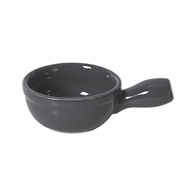 Mini platillo de cerámica de la porcelana de los restaurantes del platillo de los platos de la manija de 3,5 pulgadas con la manija