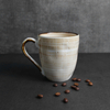 Tazas de gres beige nórdico Taza para beber 380 ml
