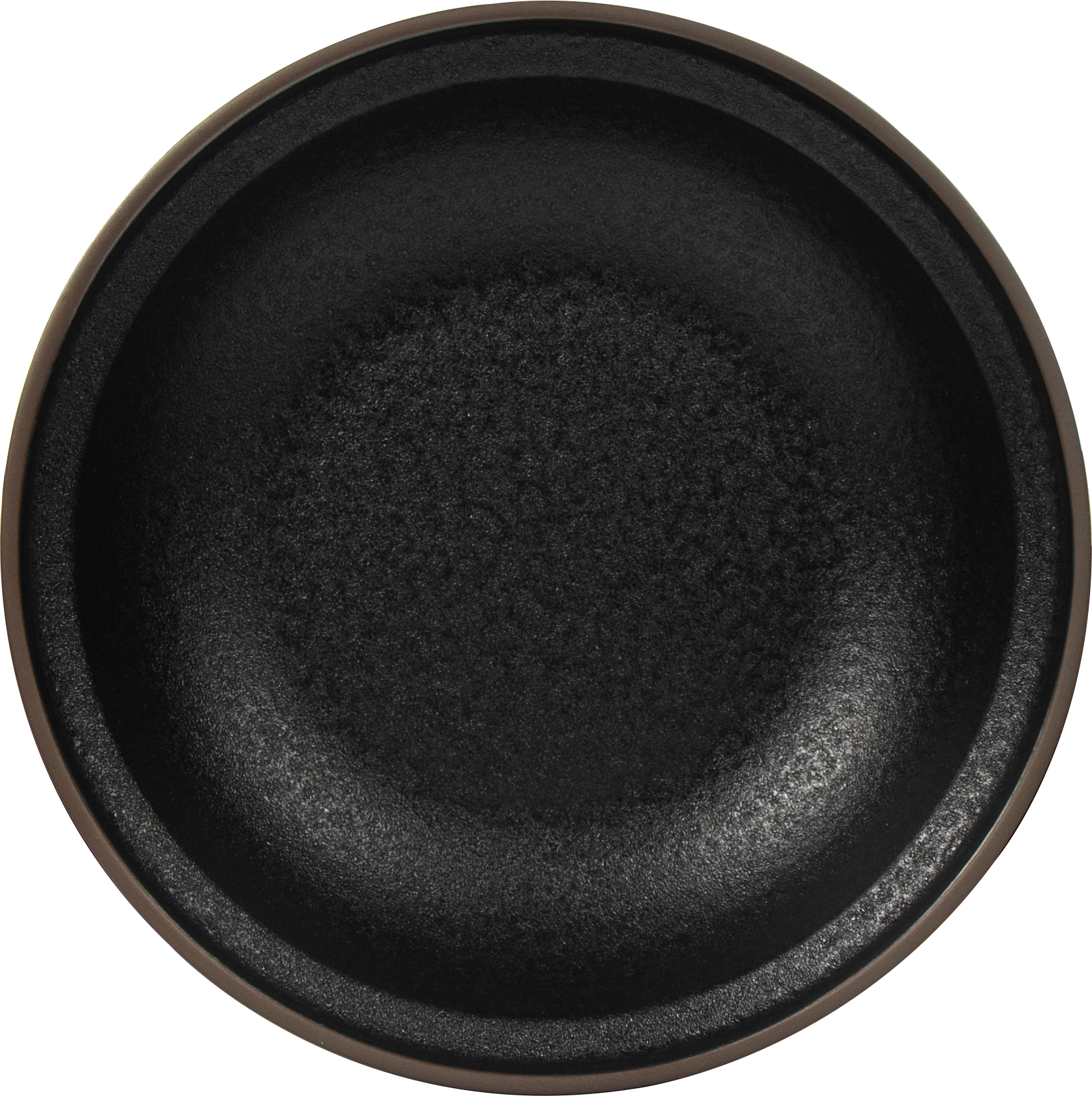 Plato Hondo Porcelana Con Tapa GET TORTILLERO con TAPA 19,7 CM NEGRO 