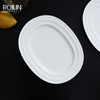 Platos De Cerámica Blanco para Restaurante