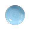 Gres azul, ensaladera de 36/46 onzas, plato hondo para sopa de porcelana