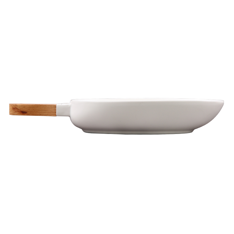 Cuenco de sopa de cebolla de gres, cuenco veteado dorado moderno con mango