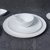 Nuevo juego de platos de porcelana de hueso, platos de cena comerciales