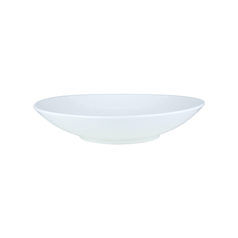 Cuenco de fideos para ensalada de 35oz, cuencos de gres blanco, vajilla de porcelana de 1L, plato de comida ecológico, platos de restaurante