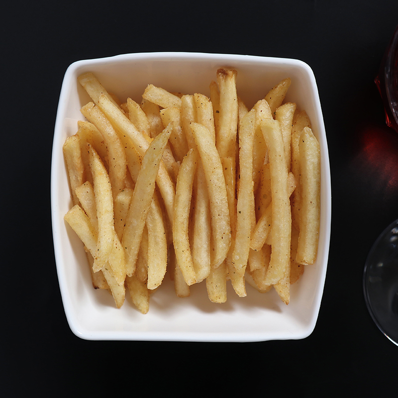Tazón de sopa cuadrado de 80 onzas máximo, tazón de ensalada y refrigerio, porcelana