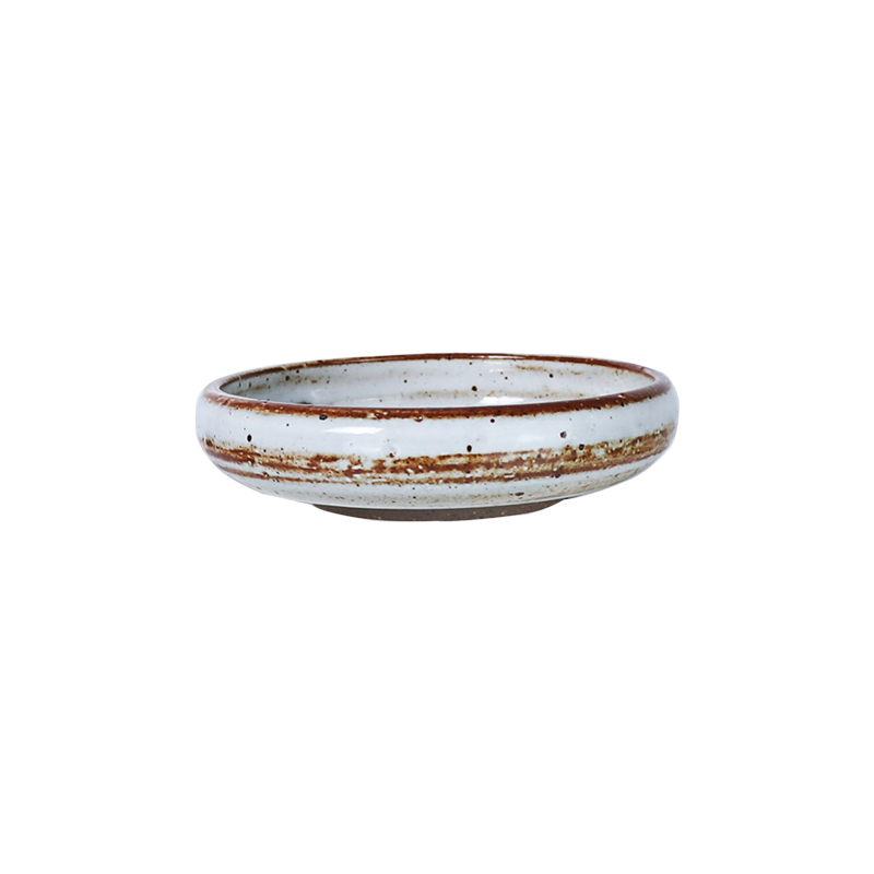 Cuenco de sopa personalizado coreano, cuenco de arroz de porcelana, platillo de cerámica, estilo rústico