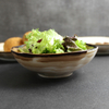 Juego de cuencos de porcelana beige para ensalada, juego de platos de cerámica, 6/7/8 pulgadas