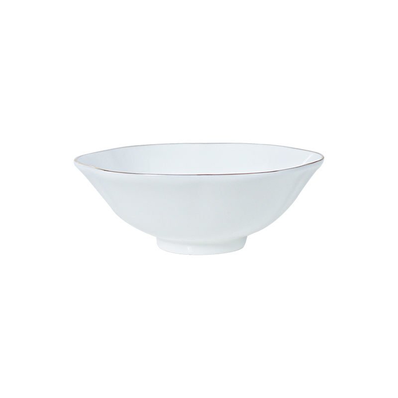 Vajilla de porcelana de hueso Tazón de porcelana de hueso 