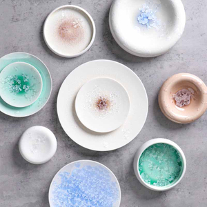Fabricante de vajillas de cerámica con placa de porcelana para hotel