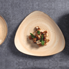 Artículos para el hogar, platos de restaurante, plato de desayuno, plato de pavo de cerámica italiano grande moderno