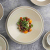 Fabricante mayorista de platos de porcelana para restaurante