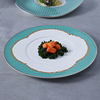 Platos de catering de porcelana de hueso
