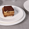 El aperitivo de cerámica de encargo blanco del partido platea la placa de cena de la porcelana para el hotel de los restaurantes