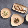 Artículos para el hogar, platos de restaurante, plato de desayuno, plato de pavo de cerámica italiano grande moderno
