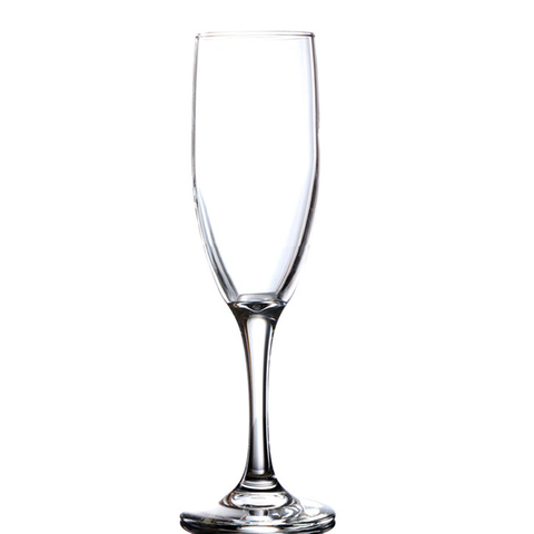 Los regalos de cristal fijaron el vidrio de flauta modificado para requisitos particulares del vajilla 6oz 7.5oz del restaurante de las mercancías del hotel