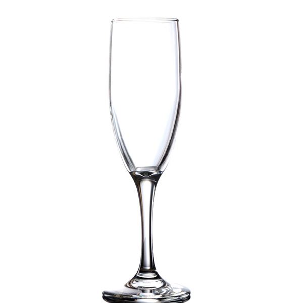 Los regalos de cristal fijaron el vidrio de flauta modificado para requisitos particulares del vajilla 6oz 7.5oz del restaurante de las mercancías del hotel