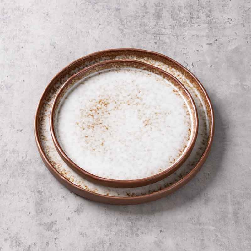 Fabricante de vajillas de porcelana para platos de restaurante comercial