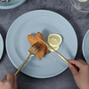 Juego de platos nórdicos, juego de cena de lujo, vajilla de cerámica, platos de vajilla, juego de platos y cuencos de cerámica