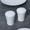 Proveedor de hoteles de Guangzhou, platos blancos para cenar, plato de cerámica para fiestas, plato de porcelana blanca personalizado para restaurante