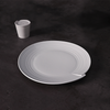 Cocina Hotel Vajilla Juego de cena y platos White Wave