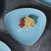 Fuente de servicio de gres Rollin Platos redondos de porcelana Plato para bistec Restaurante