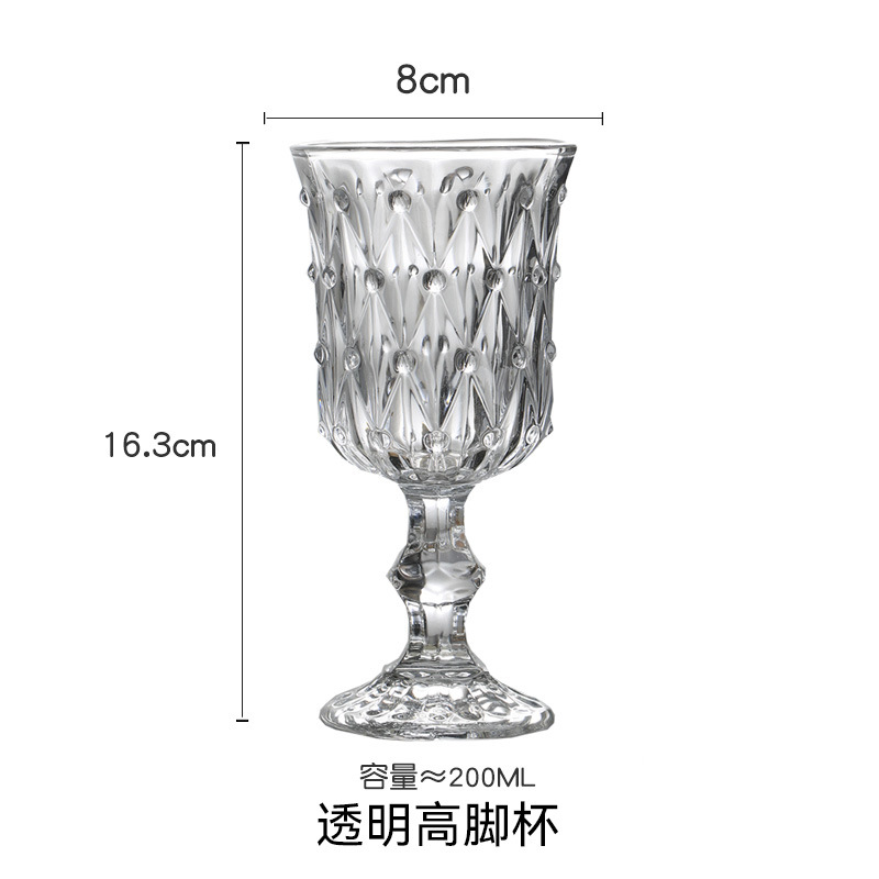 Juego de regalo para el hogar y el restaurante de copas de Bar, copas de color verde blanco de 7,5 oz para vino