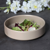 Plato llano de porcelana del hotel para servicio de catering