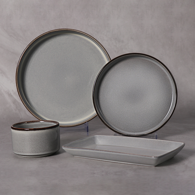 Vajillas Restaurant Plates Ceramic Under Glased Dinner Plates Plato